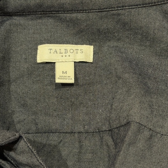 Talbots ruffle front blouse - Picture 4 of 4